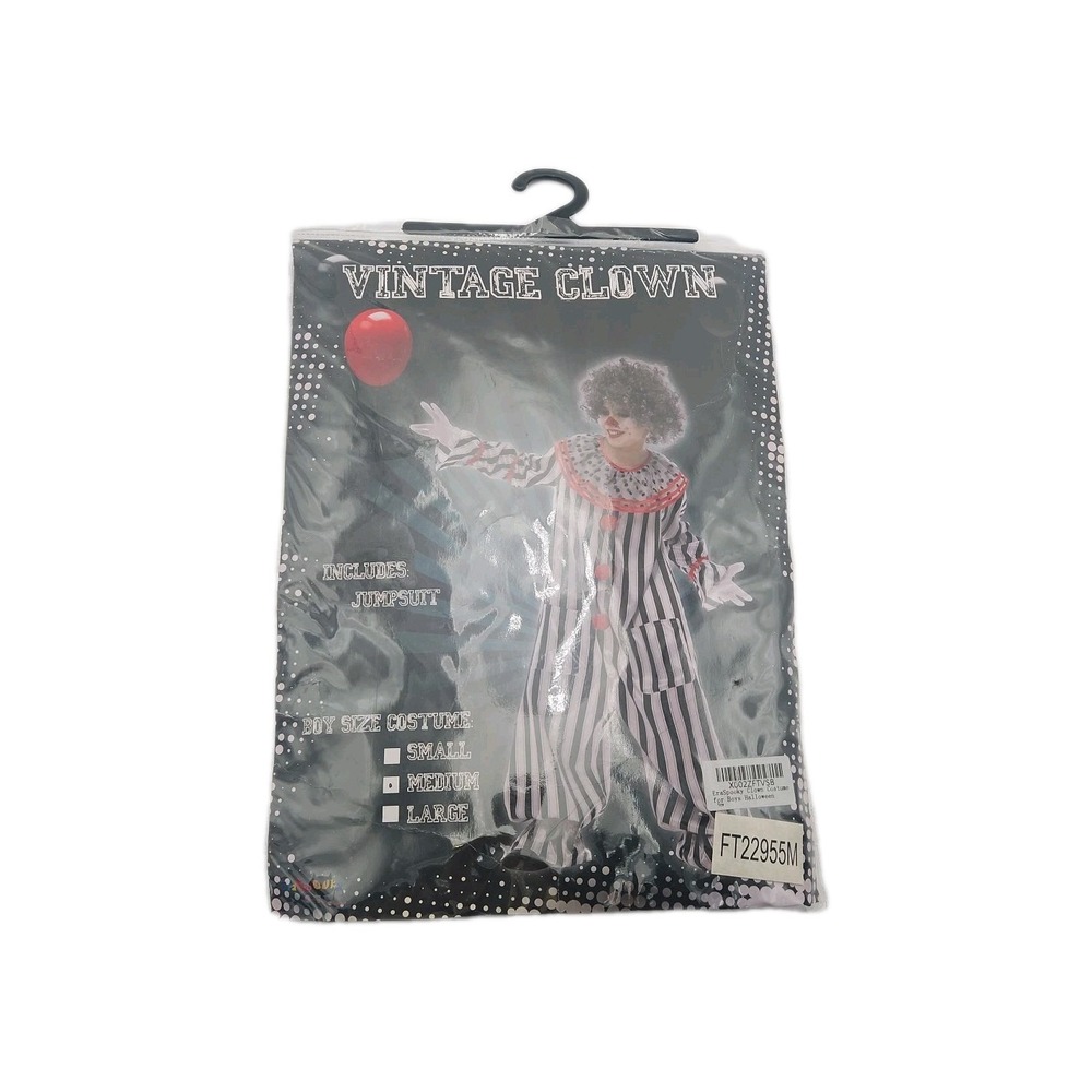 child's Vintage clown costume New Medium Jumpsuit